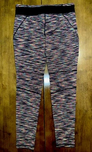 Xersion Quick-Dri Bright Colors Striped Leggings Size XL 16 R - Picture 1 of 11
