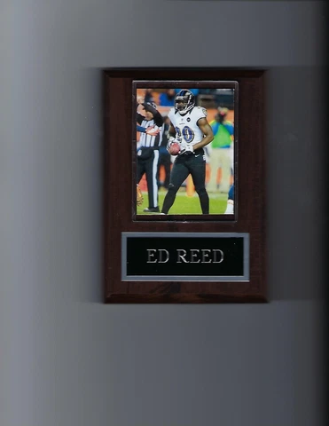 ED REED PLAQUE BALTIMORE RAVENS FOOTBALL NFL Cover