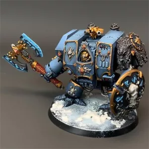 Venerable Dreadnought Space Wolves Space Marines Warhammer 40K Presale Painted - Picture 1 of 6