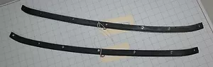 1963-67 CORVETTE COUPE DOOR TO BODY UPPER BODY WEATHERSTRIP SET 2 PIECE NEW - Picture 1 of 2
