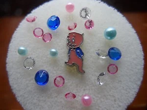 Looney Tunes Inspired Porky Pig Cartoon Floating Charm Mix for Memory Locket 14p - Picture 1 of 12