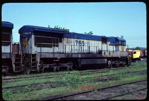 Original Rail Slide - D&H Delaware & Hudson 755 Binghamton NY 6-10-1983 - Picture 1 of 1