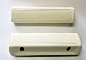 fits 68 69 70 Roadrunner White armrest pads NEW - Picture 1 of 1