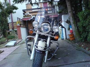 Staffa fari supplementari Yamaha XVS 650 Drag Star CL vintage motorcycle - Imagen 1 de 3
