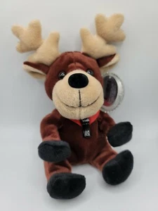 Vintage 1999 Coca-Cola International Reindeer Sweden Bean Bag Plush With Tags - Picture 1 of 11