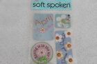 SOFT SPOKEN " Spring is in the Air" SS-64, April Showers, In Bloom, Daises & Daf