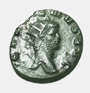 Ancient Roman Empire Gallienus 253 - 268 AD. Deer Doe Fawn Animal Wildlife - Picture 1 of 2