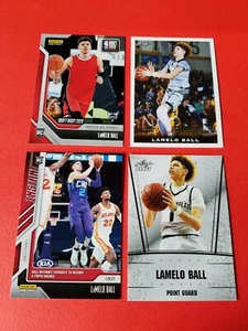 LAMELO BALL 2 PANINI INSTANT ROOKIE CARD + LEAF NATIONAL RC + LEAF DRAFT HORNETS - Picture 1 of 6