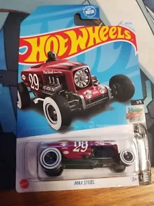 HOT WHEELS 2024 19/250 - Max Steel - Hw Roadster 1/5 - Red - Picture 1 of 1