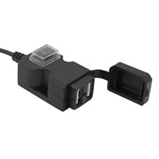 USB Ladegerät Lenker Rückspiegel Wasserdicht Dual Ports 3.1A