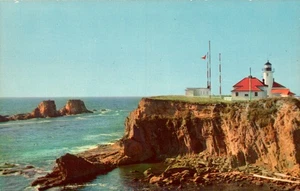COOS BAY, OREGON POSTCARD Cape Arago Light - Picture 1 of 2