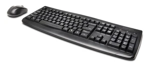 Kensington Pro Fit Wireless Desktop Set - Black - Usb Wireless Bluetooth English - Picture 1 of 7