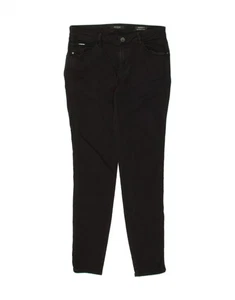 GUESS Womens Curve X Mid Rise Skinny Jeans W29 L29 Black Polyester BZ01 - Picture 1 of 3