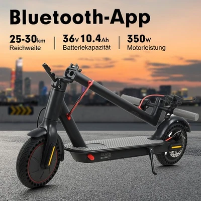 MANKEEL 350W E-Scooter 10.4Ah | Lange Fahrten – Ideales Geschenk fur Kinder – Ohne abe!