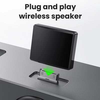 Mini adaptador inalámbrico de música A2DP receptor de audio Bluetooth 5.4 de 30 pines para teléfono - Imagen 1 de 4