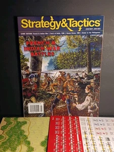 NEW UNPUNCHED STRATEGY & TACTICS MAGAZINE 340 - FRENCH & INDIAN BATTLES WAR GAME - Picture 1 of 1