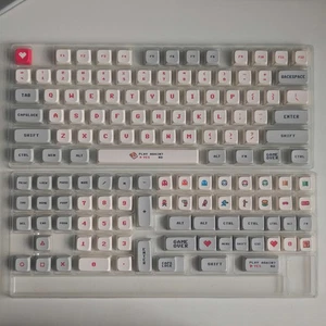 Cute Retro XDA Dye-subbed PBT Keycap Set - Picture 1 of 5