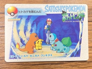 Pokemon Carddass Card EX-11 Charmander Squirtle Bulbasaur Anime Collection - Picture 1 of 16