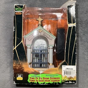 De colección 2002 Lemax Spooky Town Tumba de Sir Edgar Goodbody 24766 - Imagen 1 de 16