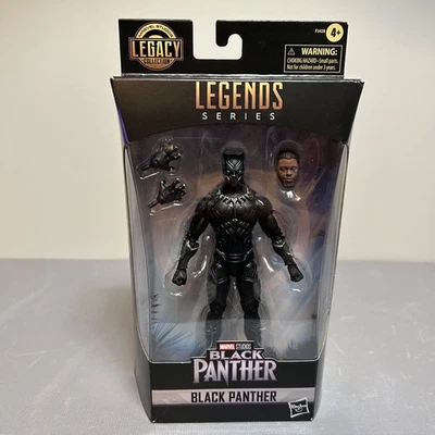 Figura de acción Hasbro Marvel Legends Series 6 pulgadas | Black Panther sellada Foto 1 de 4
