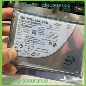 480GB S4500 Intel DC Series SSD 2.5" SATA Solid State Drive SSDSC2KB480G7  - Picture 1 of 3