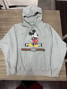 Gucci Disney Mickey Mouse Hoodie Size Small Runs Little Big - Picture 1 of 8