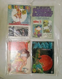 LOTE DE CÓMICS (4) Vaughn Bode, Hombre, Mago Cheech, Pictografía Púrpura, Esquizofrenia - Imagen 1 de 18