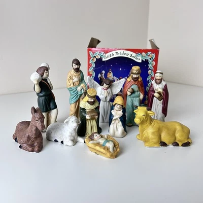 Little Meadow Salco Nativity Set Christmas Decoration - Image 1 of 4