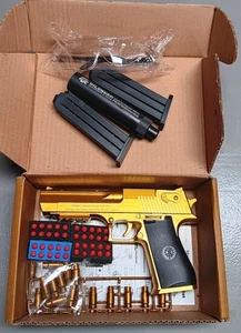 Pistol Gun Toy Airsoft Desert Eagle Single-Action 33 Shells 40 Bullets 2 Clips - Picture 1 of 6