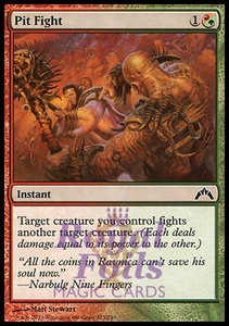 Pit Fight 2x FOIL GTC MTG Gatecrash Common MINT red green - Picture 1 of 1