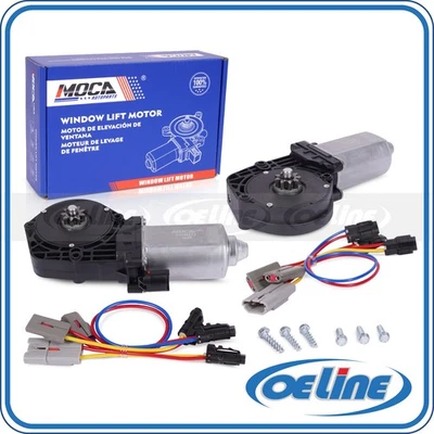 2x Window Lift Motor for Ford F-150 Heritage Expedition Lincoln Navigator V8 Foto 1 de 4