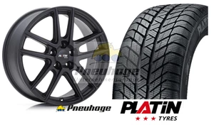 Winterräder Opel Astra L (F) 17" Zoll schwarz Platin RP-70 5x108 7,5x17 NEU ABE✅ - Bild 1 von 6