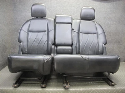 2014-2015 INFINITI QX60 REAR 2ND SECOND ROW LEATHER SEAT SET - Image 1 of 4