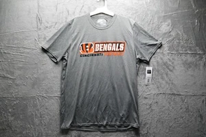 NFL Cincinnati Bengals Men's Gray Athleisure T-Shirt, Size L, New - Picture 1 of 7