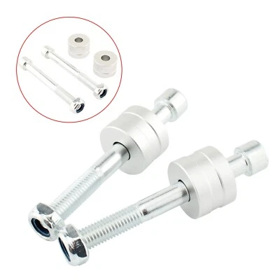 Handle Bar Risers Kit For Ducati Hypermotard 1100 2007-2009 Silver Motorcycle - Image 1 of 4