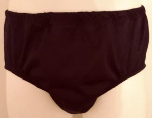 2 STRATI COMPLETI SENZA CUCITURE Nero MAGLIA NYLON BREVE Involucro Elastico 32-42 ** - Foto 1 di 2