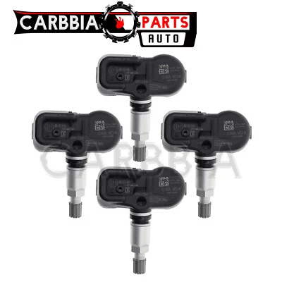 TPMS x4 适用于雷克萨斯丰田轮胎压力传感器 Hilux GT86 Aygo Avensis 2014-EOP — 第 1/4 张图片