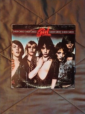 **RARE OG Promotional Pressing** Girl ~Sheer Greed~ (1980) W/ Phil Collen VG+ - Image 1 of 4