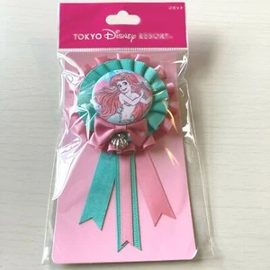 Tokyo Disney Resort Little Mermaid Ariel Rosette Key Holder 2021 Japan TDL - Picture 1 of 9