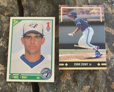 Eddie Zosky Rookie Cards. Toronto Blue Jays. 