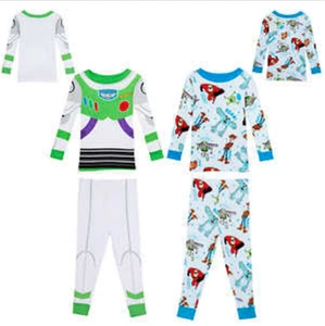 Disney Pixar Boys 4-Piece Glow In The Dark Pajama Set (Buzz, Nemo, Sully, 5) NWT - Picture 1 of 1