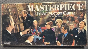Vintage MASTERPIECE Parker Brothers Classic Art Auction BRETTSPIEL 1970 KOMPLETT - Bild 1 von 11