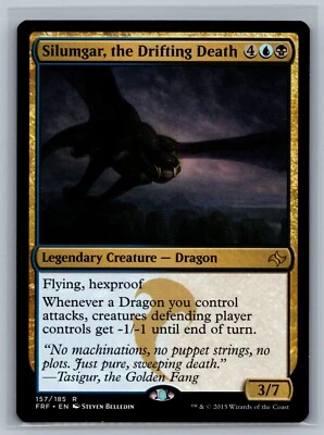 Magic The Gathering Fate Reforged Silumgar, the Drifting Death #157/185 MTG TCG - Image 1 of 2