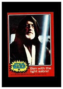 1977 Topps Star Wars #99 Ben with the light sabre! - Picture 1 of 2