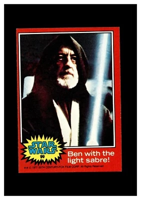 1977 Topps Star Wars #99 Ben with the light sabre! - Image 1 of 2