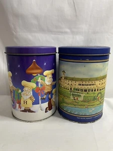 2 Artikel Lot Hershey's Chocolate Holiday Dosen Vintage 1992-1993 - Bild 1 von 19