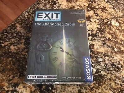 Exit the game:  The Abandoned Cabin - Escape - NEW SEALED! - Image 1 of 3