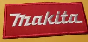 Parche bordado MAKITA envío mundial aprox. 2x5" - Imagen 1 de 2
