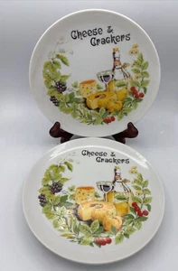 Teller Käse & Cracker Gailstyn Japan 3er Set Fine China 7,5 cm Wein NEUWERTIG - Bild 1 von 5