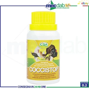 Mangime Complementare Liquido Coccistop Contro Parassiti Intestinali 100gr CISA - Foto 1 di 4
